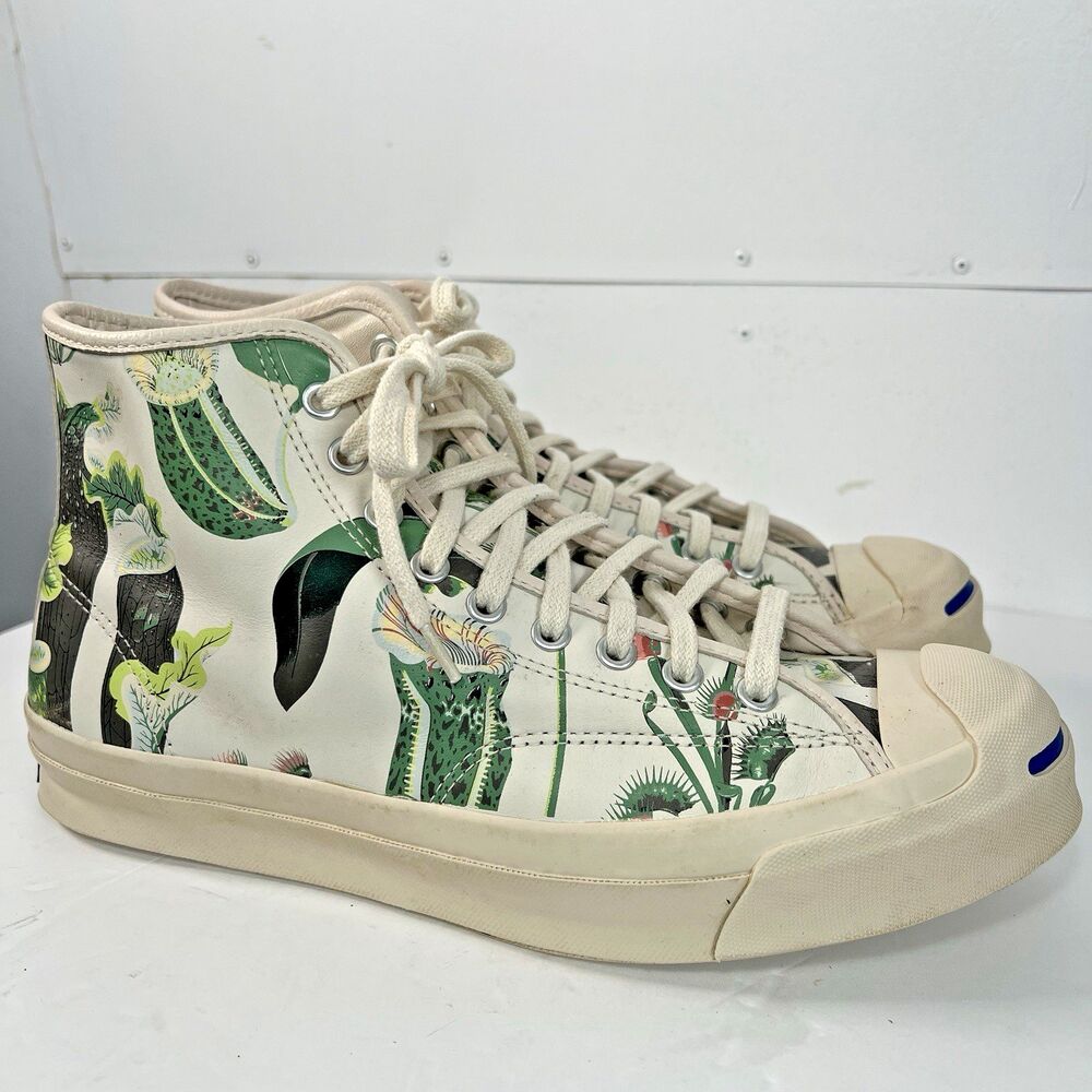 Converse Jack Purcell High Top Sneaker Womens Size 10.5 Men 9 Carnivorous